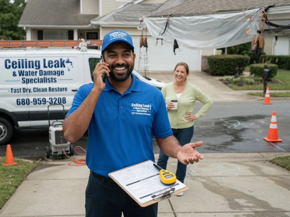Ceiling Leak Cleanup Brunswick, ME FAQs